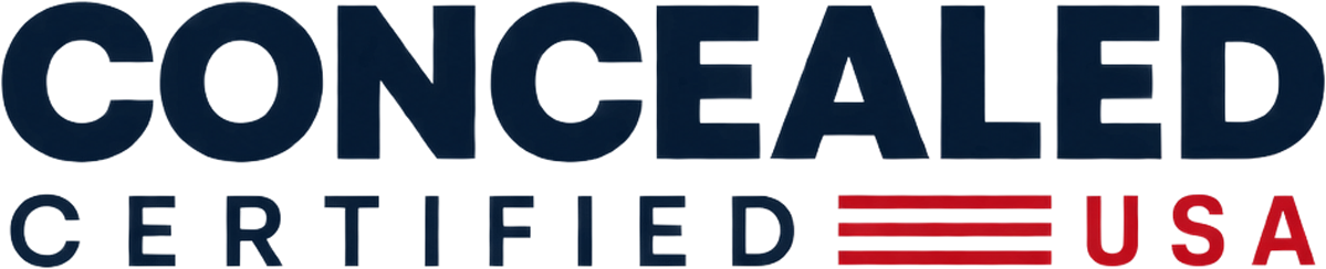 Concealed Certified USA logo